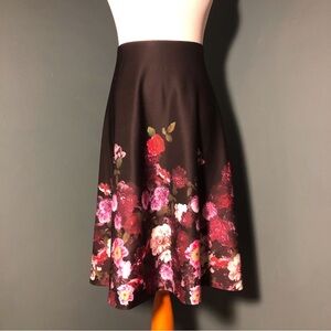 db , Elastic waist floral on a black background